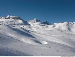 Photo Textures of Background Snowy Mountains