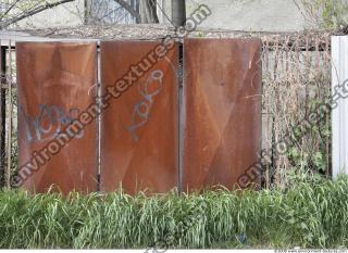 Photo Texture of Metal Plain Rusted