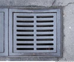 Ground Sewer Grate