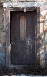 Single Old Wooden Doors