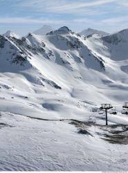 Photo Textures of Background Snowy Mountains