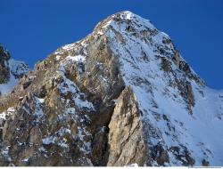 Photo Textures of Background Snowy Mountains