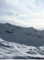 Photo Textures of Background Snowy Mountains