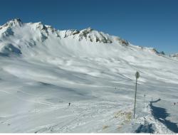 Photo Textures of Background Snowy Mountains