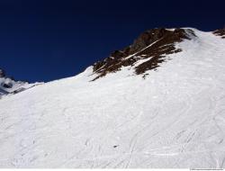 Photo Textures of Background Snowy Mountains