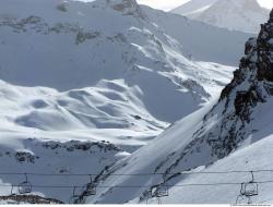 Photo Textures of Background Snowy Mountains