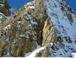 Photo Textures of Background Snowy Mountains