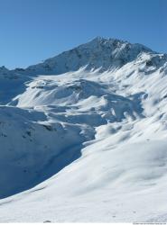 Photo Textures of Background Snowy Mountains