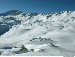 Photo Textures of Background Snowy Mountains