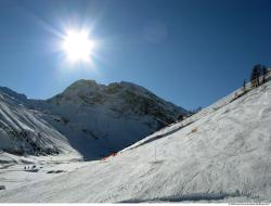 Photo Textures of Background Snowy Mountains