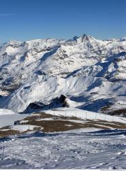 Photo Textures of Background Snowy Mountains