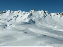 Photo Textures of Background Snowy Mountains