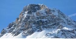 Photo Textures of Background Snowy Mountains