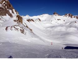 Photo Textures of Background Snowy Mountains