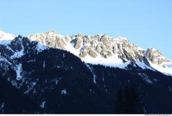 Photo Textures of Background Snowy Mountains