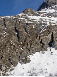 Photo Textures of Background Snowy Mountains