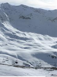 Photo Textures of Background Snowy Mountains