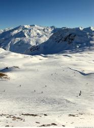 Photo Textures of Background Snowy Mountains