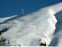 Photo Textures of Background Snowy Mountains