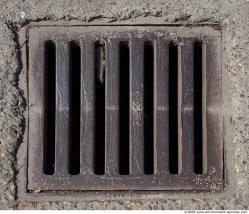 Ground Sewer Grate