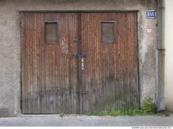 Double Wooden Doors