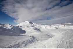 Photo Textures of Background Snowy Mountains