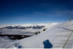 Photo Textures of Background Snowy Mountains