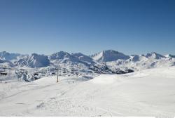 Photo Textures of Background Snowy Mountains