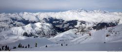 Photo Textures of Background Snowy Mountains