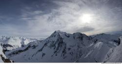 Photo Textures of Background Snowy Mountains