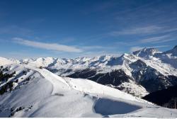 Photo Textures of Background Snowy Mountains