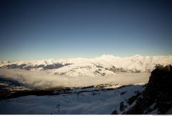 Photo Textures of Background Snowy Mountains