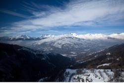 Photo Textures of Background Snowy Mountains