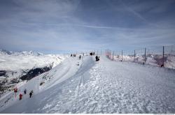 Photo Textures of Background Snowy Mountains