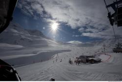 Photo Textures of Background Snowy Mountains