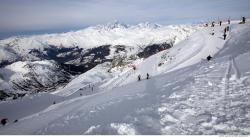 Photo Textures of Background Snowy Mountains