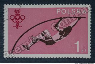 Photo Texture of Postage Stamp