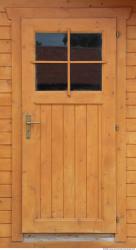 Single New Wooden Doors