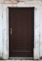 Single Old Wooden Doors