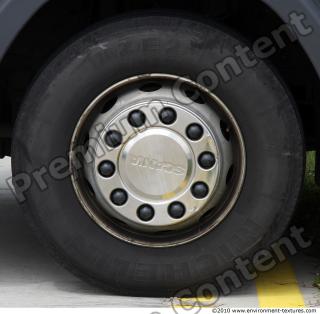 Photo Texture of Truck Wheel