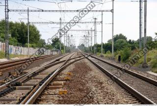 Photo Texture of Background Railways