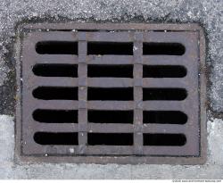 Ground Sewer Grate