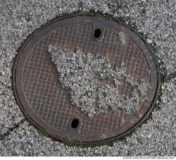 Ground Sewer Grate