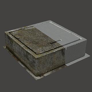 3D Scan of Manhole Cover #16