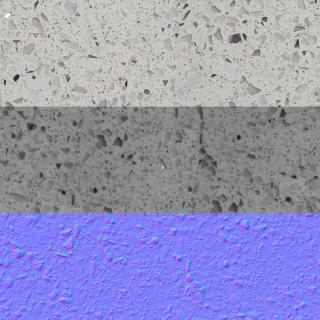 Seamless Textures of Stone + Normal & Bump Mapping