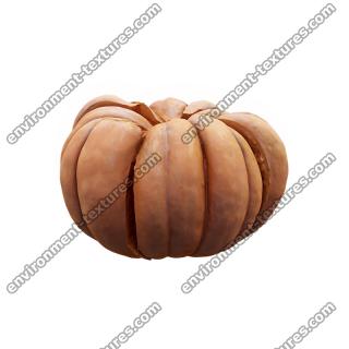 Pumpkin Clean 3D Scan #7