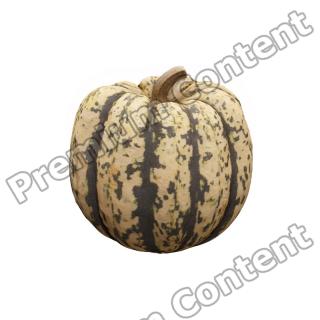 Pumpkin Clean 3D Scan #10