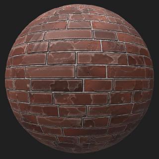 Wall Brick Old PBR #2